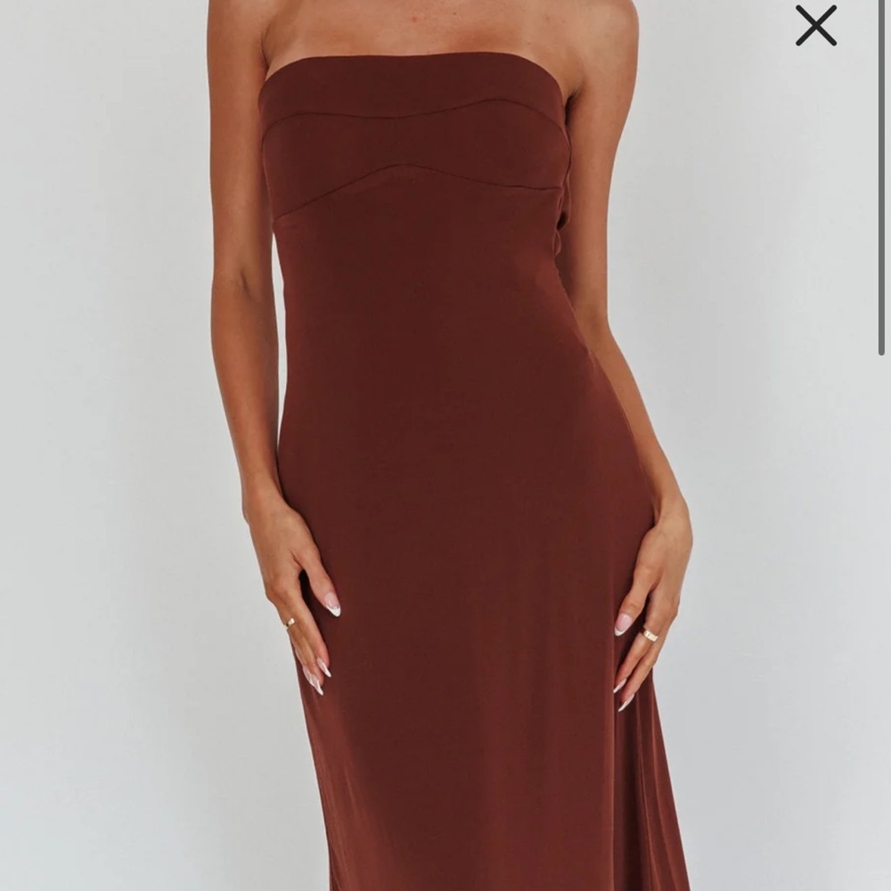 Brown Maxi Dress